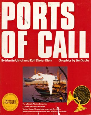 Ports of Call cover art for DOS