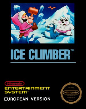 Ice Climber cover art for Famicom