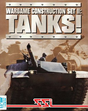 Wargame Construction Set II: Tanks! cover art for DOS