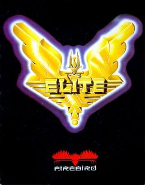 Elite cover art for DOS