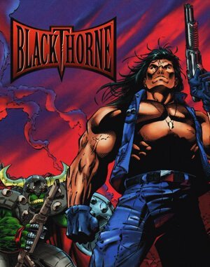 Blackthorne cover art for DOS