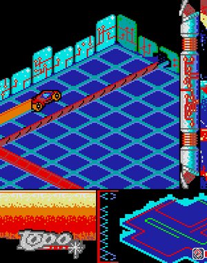 Zona 0 cover art for DOS