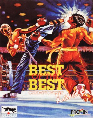 Best of the Best: Championship Karate cover art for DOS