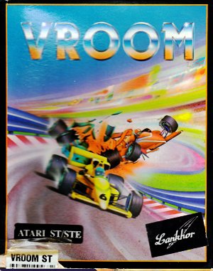 Vroom cover art for DOS