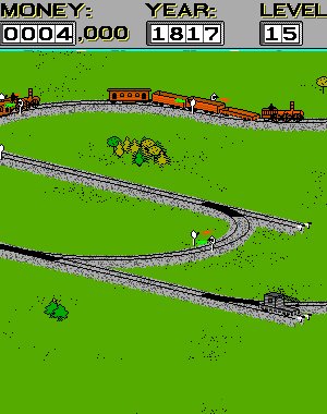 Shortline Railroad cover art for DOS