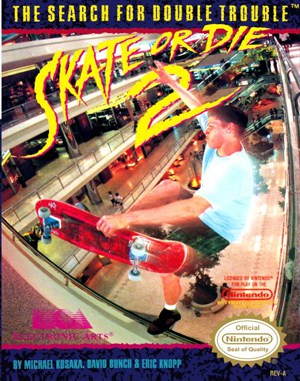 Skate or Die 2: The Search for Double Trouble cover art for Famicom