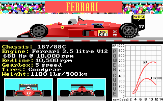 Grand Prix Circuit cover art for DOS