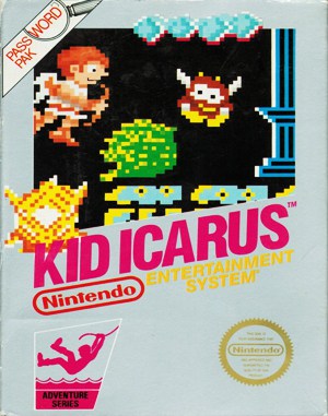 Kid Icarus cover art for Famicom