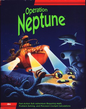Super Solvers: Operation Neptune cover art for DOS