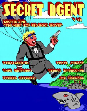 Secret Agent cover art for DOS