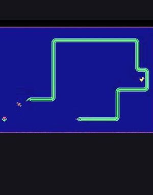 Snake Game cover art for DOS
