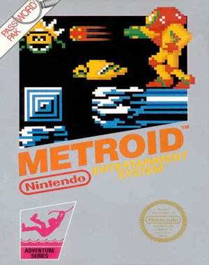 Metroid cover art for Famicom