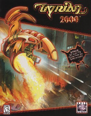 Tyrian 2000 cover art for DOS