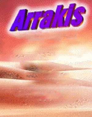 Arrakis cover art for DOS