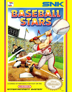 Baseball Stars cover art for Famicom