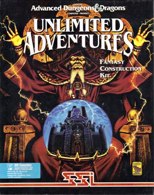 Unlimited Adventures cover art for DOS