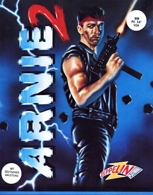 Arnie Savage: Combat Commando cover art for DOS