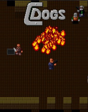 C-Dogs cover art for DOS