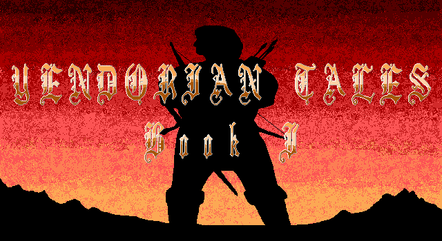 Yendorian Tales: Book I cover art for DOS