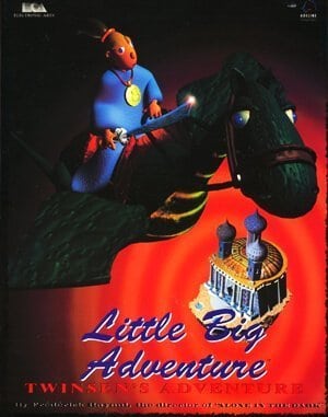 Little Big Adventure cover art for DOS