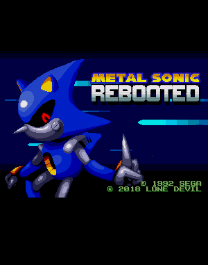 Metal Sonic Rebooted cover art for Genesis