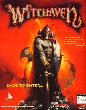 Witchaven cover art for DOS