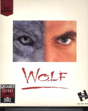 Wolf cover art for DOS