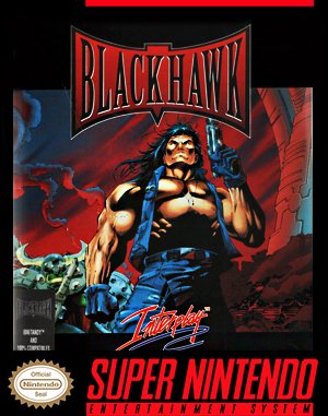 Blackthorne cover art for Super Famicom