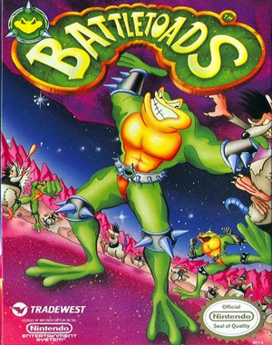 Battletoads cover art for Famicom