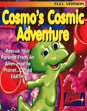 Cosmo’s Cosmic Adventure cover art for DOS