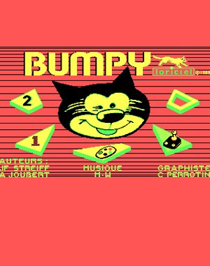 Bumpy cover art for DOS