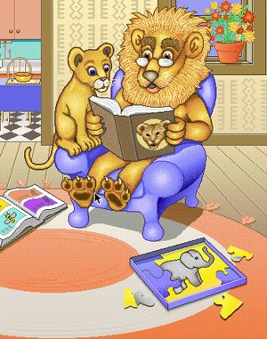 Zurk’s Learning Safari cover art for DOS