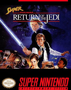 Super Star Wars: Return of the Jedi cover art for Super Famicom