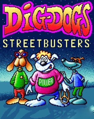 Dig-Dogs: Streetbusters cover art for DOS