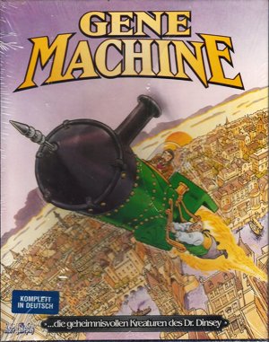 The Gene Machine cover art for DOS