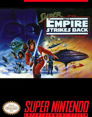 Super Star Wars: The Empire Strikes Back cover art for Super Famicom