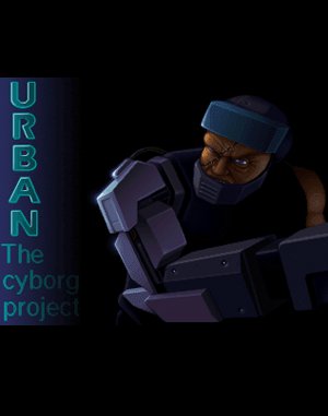 U.R.B.A.N The Cyborg Project cover art for DOS