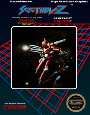 Section Z cover art for Famicom