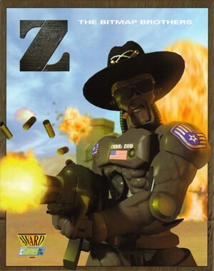 Z: The Game cover art for DOS