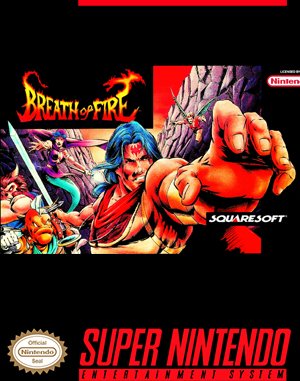 Breath of Fire cover art for Super Famicom