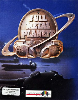 Full Metal Planete cover art for DOS