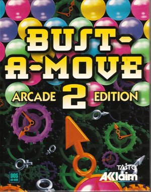 Bust-A-Move 2: Arcade Edition cover art for DOS