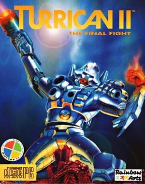 Turrican II: The Final Fight cover art for DOS