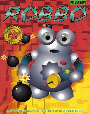 Robbo cover art for DOS