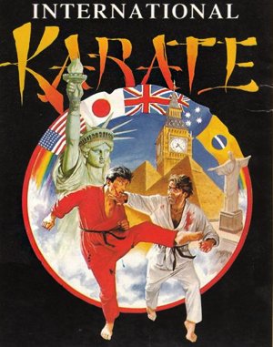 World Karate Championship cover art for DOS