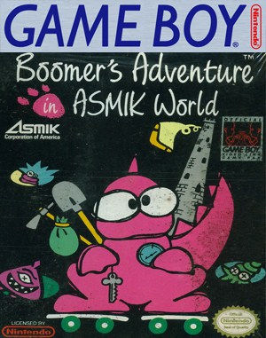Boomer’s Adventure in ASMIK World cover art for Game Boy
