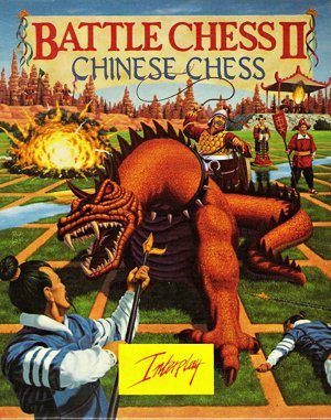 Battle Chess II: Chinese Chess cover art for DOS