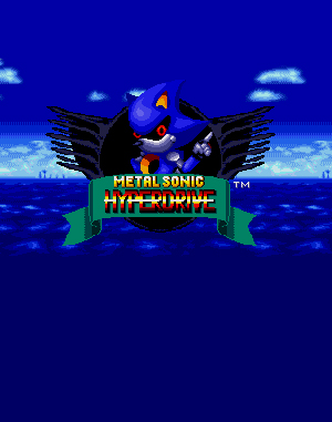 Metal Sonic Hyperdrive cover art for Genesis