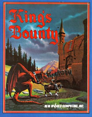 King’s Bounty cover art for DOS