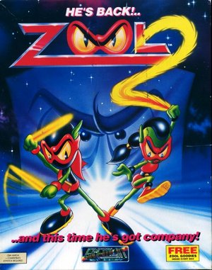 Zool 2 cover art for DOS